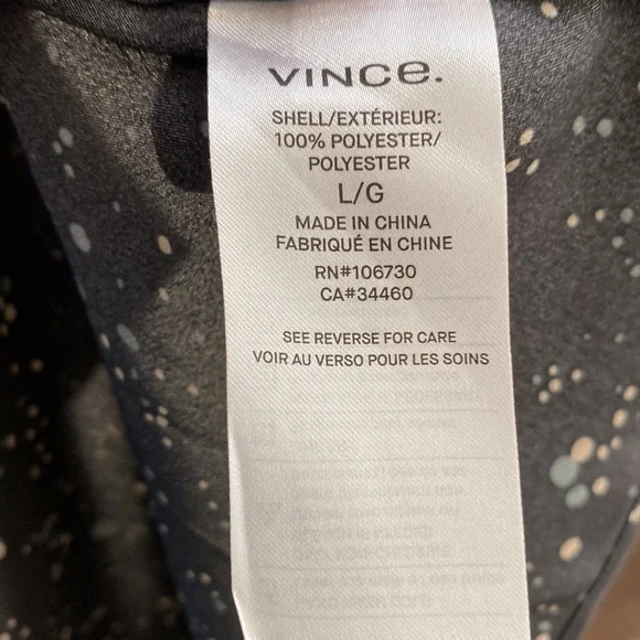 Vince black midi dress. L - Picture 6 of 9